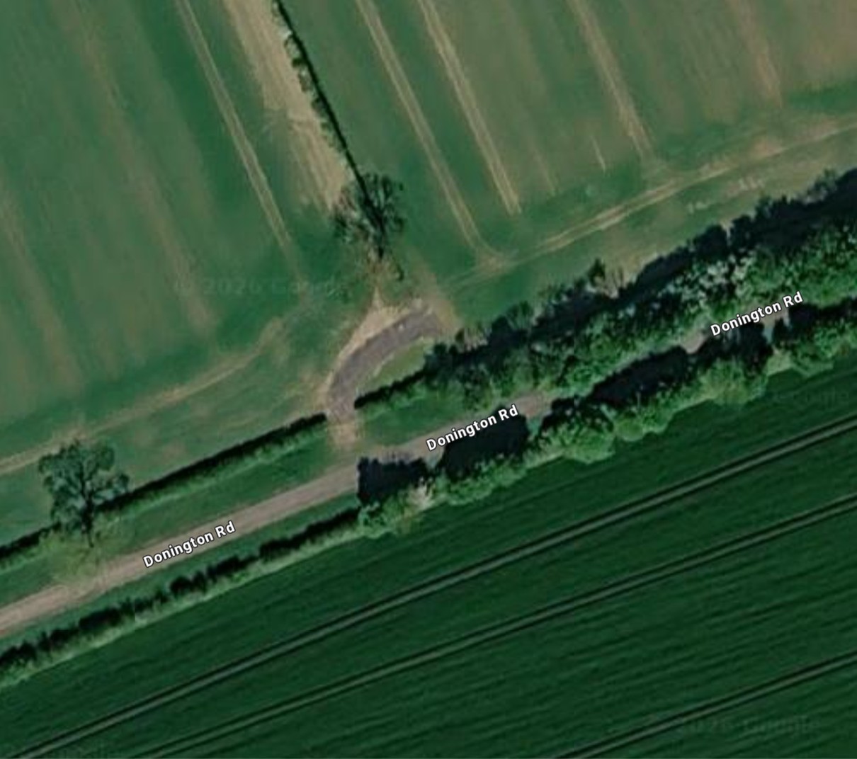 A little bit of gravel on Donnington Road is enough for the frankly useless ELDC to agree that construction has started.